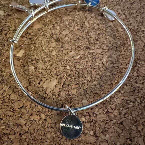 Alex & Ani silver “puppy love” expandable bracelet - Picture 4 of 4
